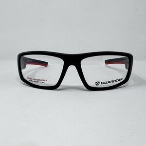 Guardian GRXS33 BLK GDZ87 Black Safety Eyeglass Frames 65-14